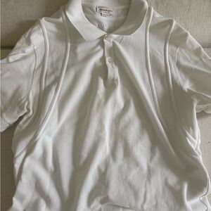 Alexander McQueen Cream Polo Shirt size M